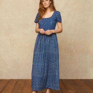 Christy Dawn - The Scarlet Dress - Color Indigo Daisy Field - Size L